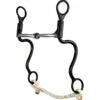 Dutton Narrow Flat Two-Piece Cavalry 8in. Cheek Bit -HORSE TACK Store 3141 default l