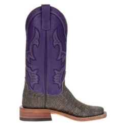 Anderson Bean Womens AB RR Bone Elephant 13 Luscious Purple Top -HORSE TACK Store 325030 41