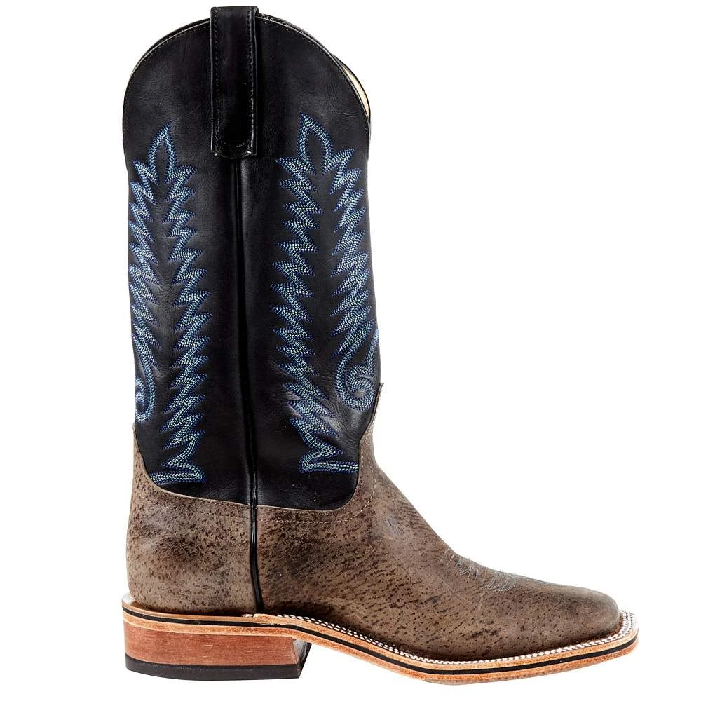 Anderson Bean Men's Ride Ready Natural Boar 13in. Black Mad Dog Goat Top Boot 7 Anderson Bean Men's Ride Ready Natural Boar 13in. Black Mad Dog Goat Top Boot - Image 5