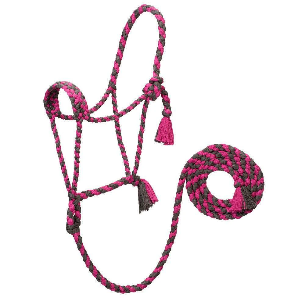 Weaver Leather Ecoluxe Braided Rope Halter With 8ft Lead 4 Weaver Leather Ecoluxe Braided Rope Halter With 8ft Lead - Image 2