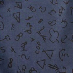 Wyoming Traders Branded Silk Wild Rag Scarf - Navy