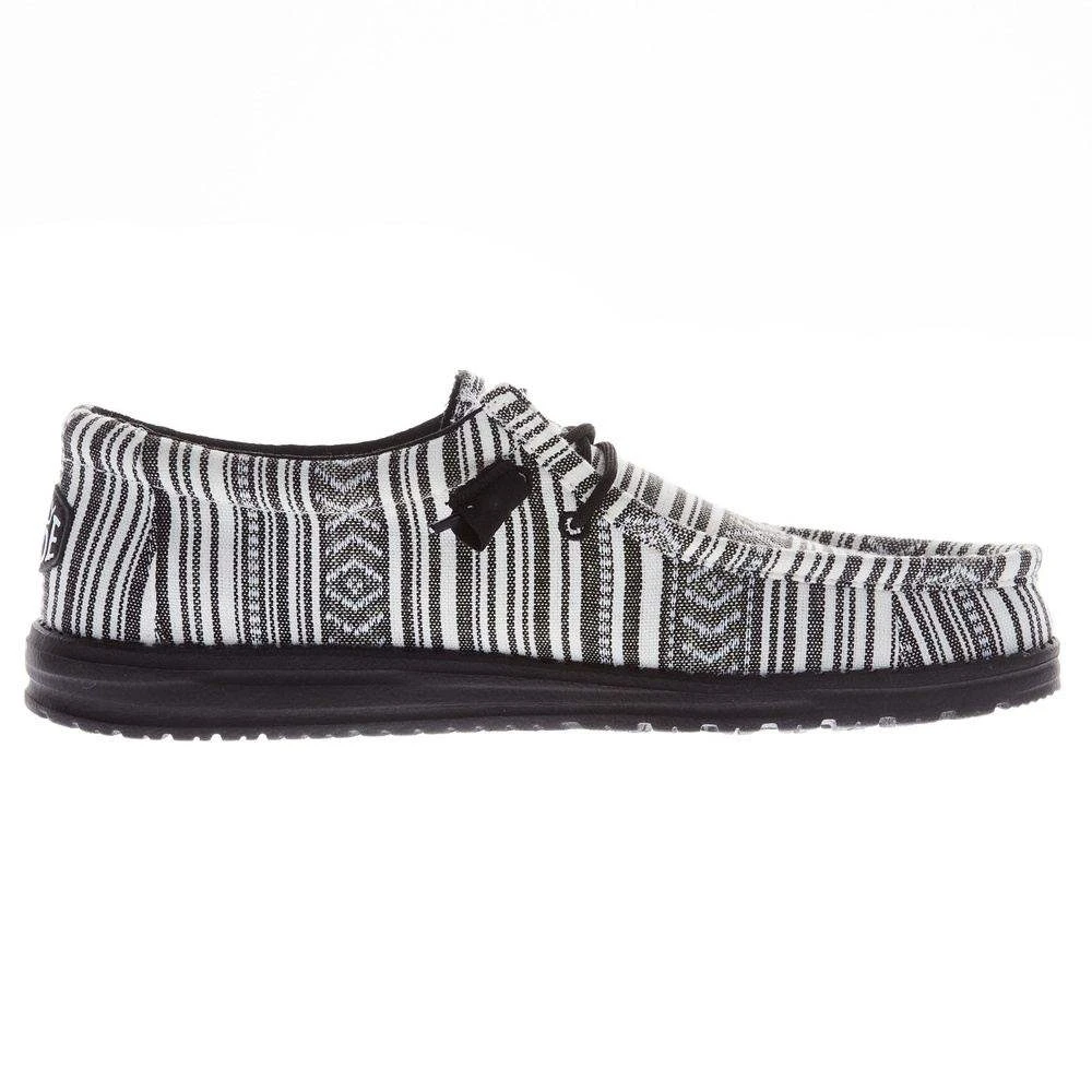 Heydude Men's Hey Dude Wally Serape Black Gravel Casual Shoe 7 Heydude Men's Hey Dude Wally Serape Black Gravel Casual Shoe - Image 5