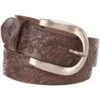 Gem Dandy Accessories Women's Brown Tooled Belt -HORSE TACK Store 40925 default l