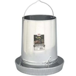 Little Giant Feeder Galvanized Hanging With 14in. Pan