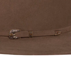 American Hats 500X Pecan 4 /4in. Brim Open Crown Felt Cowboy Hat 7 American Hats 500X Pecan 4 /4in. Brim Open Crown Felt Cowboy Hat -HORSE TACK Store 500XPECS42 4