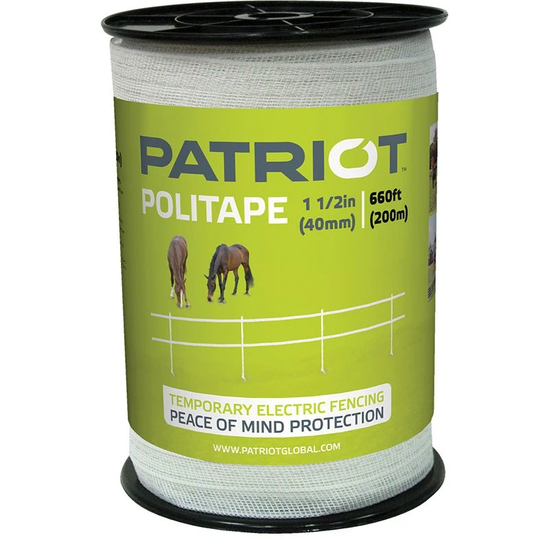Patriot Fencing 1 /2in PoliTape 660ft 3 Patriot Fencing 1 /2in PoliTape 660ft