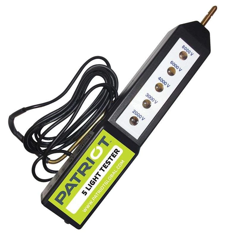 Patriot Fencing 5 Light Fence Tester/Volt Meter 3 Patriot Fencing 5 Light Fence Tester/Volt Meter