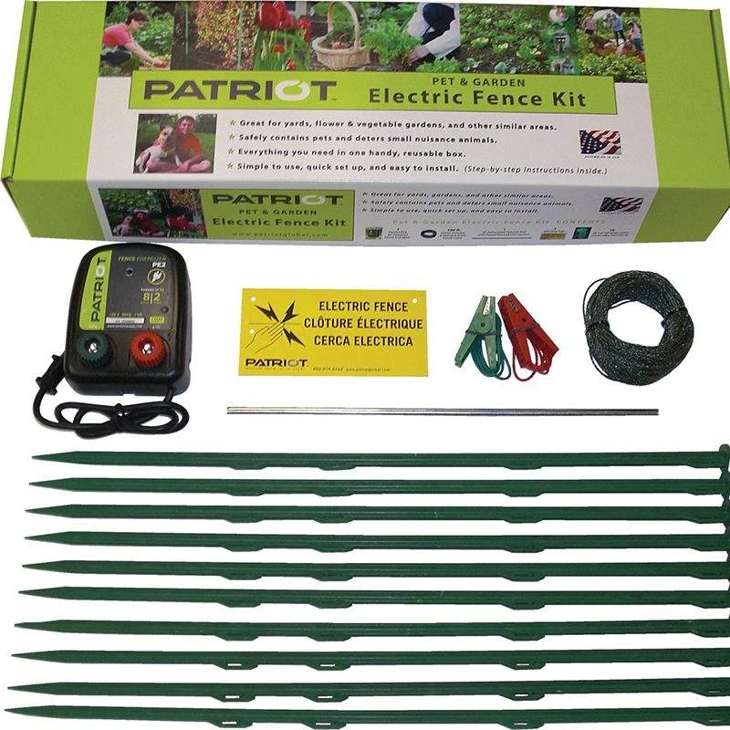 Patriot Fencing Garden Kit W/PE2 Energizer 3 Patriot Fencing Garden Kit W/PE2 Energizer