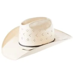 American Hats AHC TC8900 2 Cord Black Band 4 1/4in. Brim Open Crown Straw Cowboy Hat 9 American Hats AHC TC8900 2 Cord Black Band 4 1/4in. Brim Open Crown Straw Cowboy Hat -HORSE TACK Store 5200S2CSTEL42 4