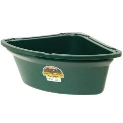 Little Giant Green 26 Quart Corner Feeder