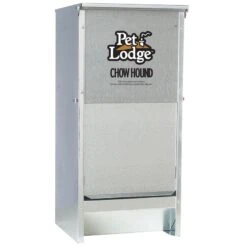 Pet Lodge Chow Hound 12lb Metal Pet Feeder