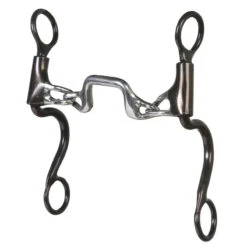 Dutton Bits 1 1/4in. Low Square Ported Chain 6 1/2in. Cheek Bit