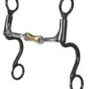 Dutton Bits Smooth Copper Wrapped Dogbone 6 1/2in. Cheek Bit -HORSE TACK Store 60275 default l