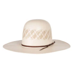 American Hats Wide Vent Ivory Tan 4 1/4in. Brim Open Crown 11 American Hats Wide Vent Ivory Tan 4 1/4in. Brim Open Crown -HORSE TACK Store 6300S2CCHOC42 4