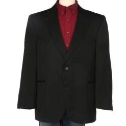 Circle S Men's Black Abilene Sport Coat