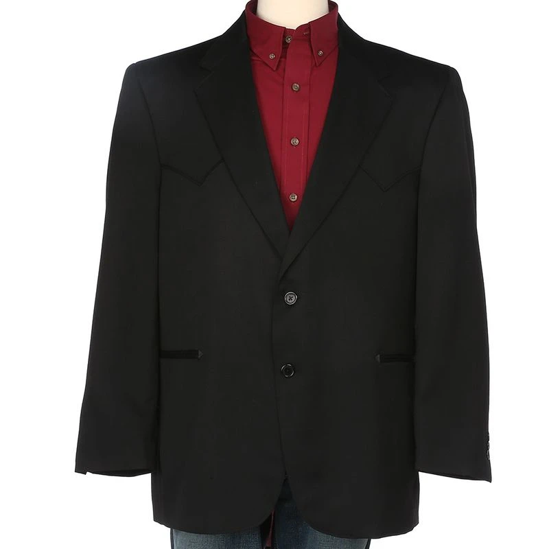 Circle S Men's Black Abilene Sport Coat 3 Circle S Men's Black Abilene Sport Coat
