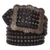 Women's Double J 3in. Studded Belt 2 Women's Double J 3in. Studded Belt -HORSE TACK Store 7101 default l