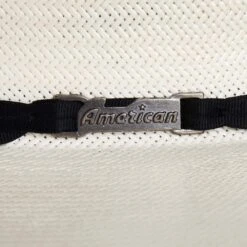 American Hats 20 Star Premium Shantung Open Crown Two Cord Black Band 4-1/4in. Cowboy Hat -HORSE TACK Store 7104S2CBK42 21
