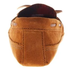 Minnetonka Men's Brown Fleece Lined House Shoe 10 Minnetonka Men's Brown Fleece Lined House Shoe -HORSE TACK Store 773 04