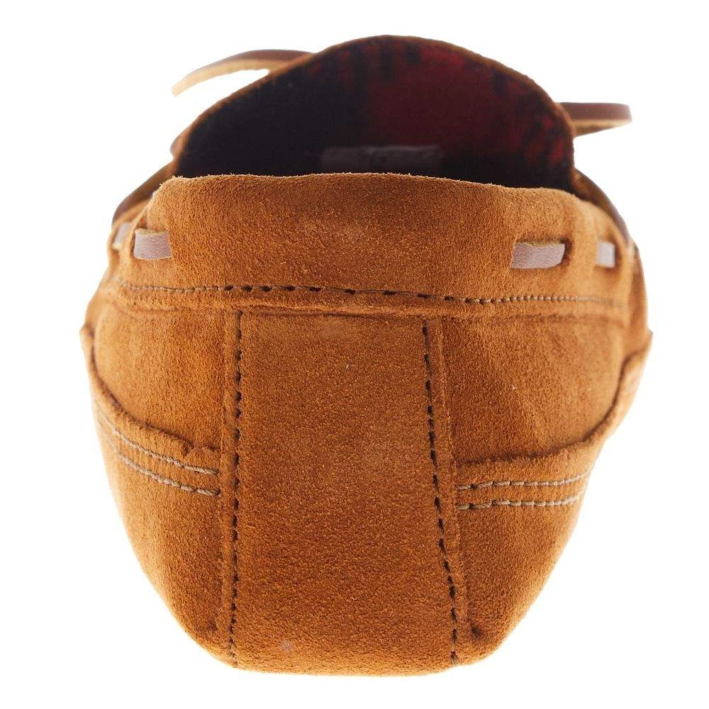 Minnetonka Men's Brown Fleece Lined House Shoe 6 Minnetonka Men's Brown Fleece Lined House Shoe - Image 4