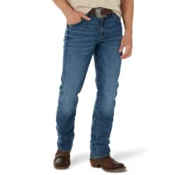 Wrangler Men's Retro 77 Slim Jeans -HORSE TACK Store 77MWZMP 3