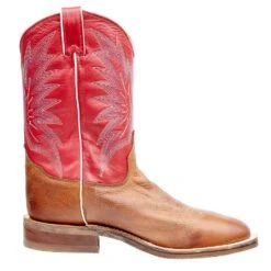 Tony Lama Men`s Tony Lama Brayden Cedar Brown 11in. TImeless Red Top Round Toe -HORSE TACK Store 7884 5 91646a12 8171 4215 b4af d595562cee80