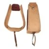 Nrs Competitors Natural Overshoe Roughout Covered Stirrups -HORSE TACK Store 79172 default l