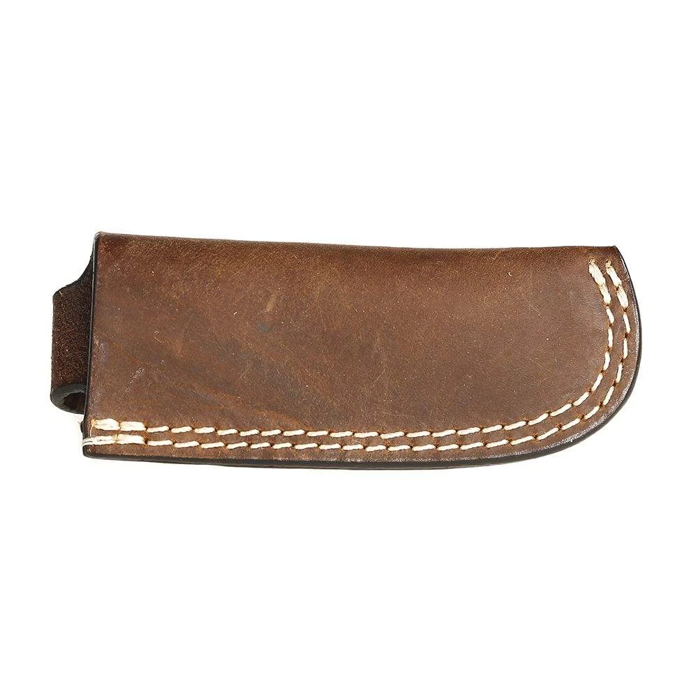 Western Fashion Leather Distressed Brown Knife Sheath KS172 3 Western Fashion Leather Distressed Brown Knife Sheath KS172