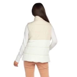 Mud Pie Women's Cream Gage Color-Block Vest -HORSE TACK Store 80150022CR 3