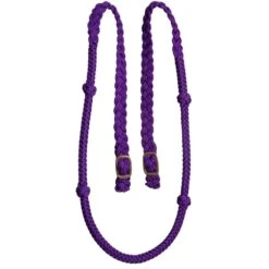 Mustang Cable Knotted Lifter Barrel Rein 11 Mustang Cable Knotted Lifter Barrel Rein -HORSE TACK Store 8177 fromShopify 2