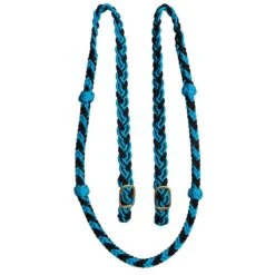 Mustang Cable Knotted Lifter Barrel Rein 12 Mustang Cable Knotted Lifter Barrel Rein -HORSE TACK Store 8177 fromShopify 3