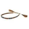 Austin Accent Inc. Horsehair 5 Strand W/Bead Brown Hat Band -HORSE TACK Store 82592 default l