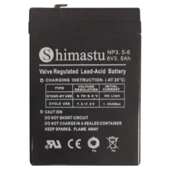 Patriot Fencing Replacement 6V Gel Cell Battery SG 50