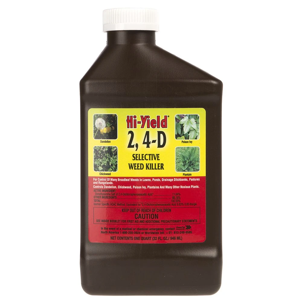 Hi-Yield 2,4-D Selective Weed Killer 32 Oz. 3 Hi-Yield 2,4-D Selective Weed Killer 32 Oz.