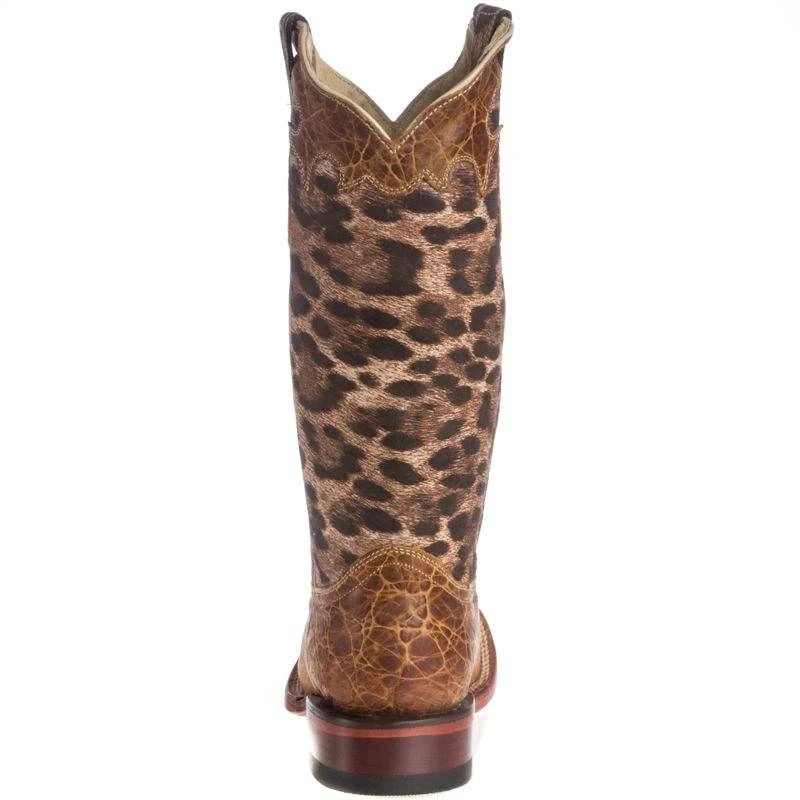 Women's Ferrini Brushed Tan Cowgirl Boots 6 Women's Ferrini Brushed Tan Cowgirl Boots - Image 4