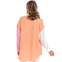 Mud Pie Women's Roslyn Button Down 9 Mud Pie Women's Roslyn Button Down -HORSE TACK Store 85100161PK 04