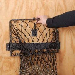 Tough 1 Original Hay Hoop Collapsible Wall Hay Feeder -HORSE TACK Store 88 7802N 223c