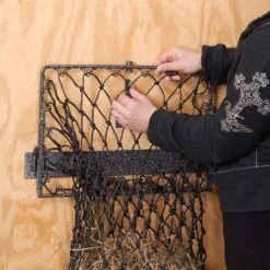 Tough 1 Original Hay Hoop Collapsible Wall Hay Feeder -HORSE TACK Store 88 7802N 223cc
