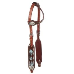 Tough 1 Tooled Floral 3 Piece Tack Set -HORSE TACK Store 90 5650 TOUGH 1 2