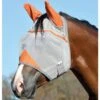Cashel Company Animal Rescue Crusader Orange Horse Fly Mask With Ears -HORSE TACK Store 91183 default l