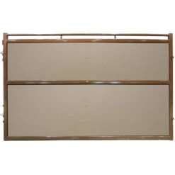 Priefert Premier Stall Panel 10' Solid Poly Installed