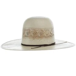Rodeo King All Around Diamond Vent Open Crown 4 1/4in. Brim Cowboy Hat