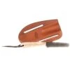 Nrs Ranch Knives Cowtown Knife Calf Cutter W/Plain Leather Sheath