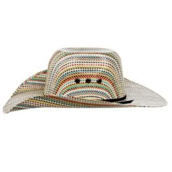 M+F Kids Multi Colored Straw Cowboy Hat -HORSE TACK Store A73224 XL 3