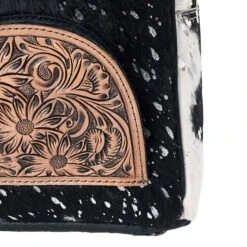 American Darling Small Hair-On Hide Convertible Concealed Carry Backpack Purse -HORSE TACK Store ADBGS156ACSL 03