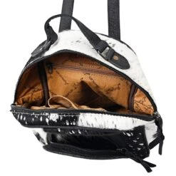 American Darling Small Hair-On Hide Convertible Concealed Carry Backpack Purse -HORSE TACK Store ADBGS156ACSL 05