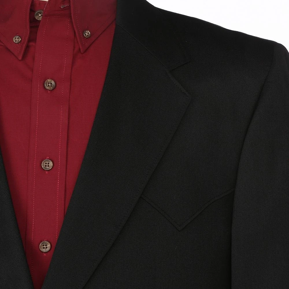 Circle S Men's Black Abilene Sport Coat 4 Circle S Men's Black Abilene Sport Coat - Image 2