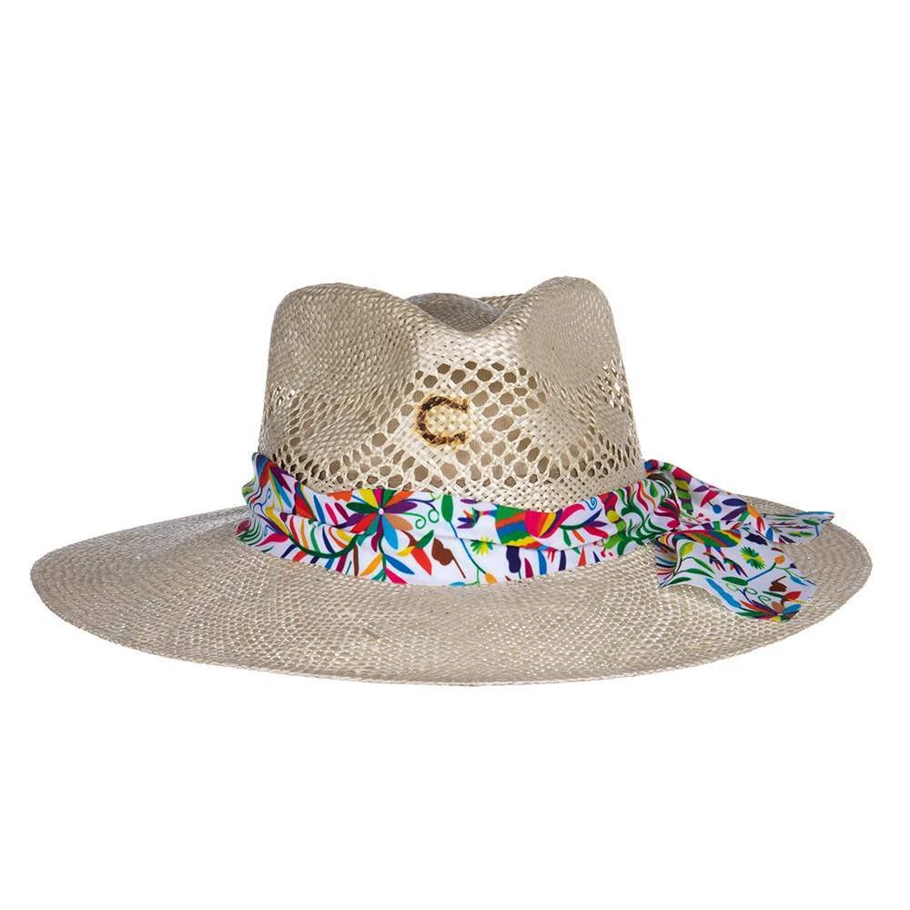 Charlie 1 Horse Spirit Animal 3 3/4in. Brim Straw Fashion Hat 4 Charlie 1 Horse Spirit Animal 3 3/4in. Brim Straw Fashion Hat - Image 2