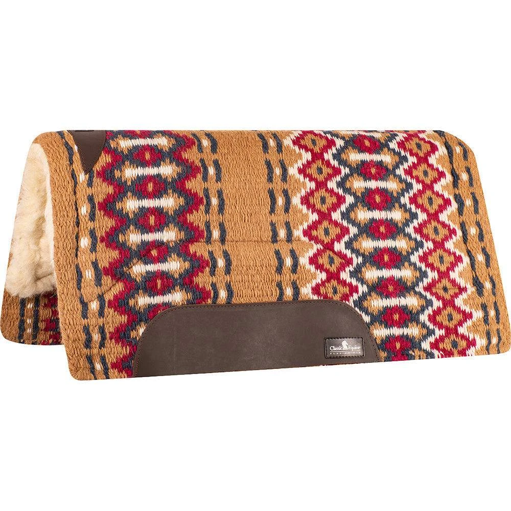 Classic 3/4' SensorFlex Wool Top 32 X 34 Saddle Pad 5 Classic 3/4' SensorFlex Wool Top 32 X 34 Saddle Pad - Image 3