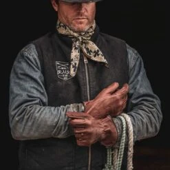 Bear Knuckles Medium Duty Brown Cowhide Driver Glove -HORSE TACK Store D451 2